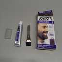 Just For Men Touch of Gray Mustache & Beard, Beard Coloring for Gray Hair with Brush Included for Easy Application, Great for a Salt and Pepper Look - Dark Brown & Black, B-45/55, Pack of 1