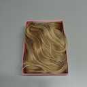 NAYOO Long Mixed Blonde Wavy Wig for Women 26 Inch Middle Part Curly Wavy Wig Natural Looking Synthetic Heat Resistant Fiber for Daily Party (Mixed Blonde)