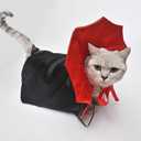 3 x Dog Cat Vampire Cloak Costume, Pet Halloween Cape for Small Medium Dogs Cats Puppy