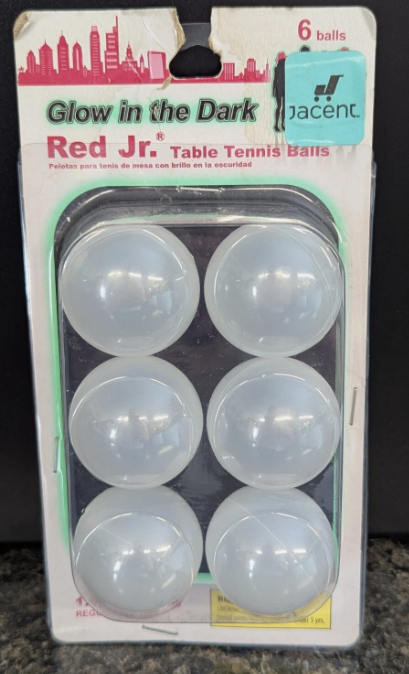Pong Glow in The Dark Table Tennis Balls (5 Pack)