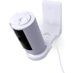 Screwless Wall Mount for Ring Indoor Cam (GEN 2), Easy to Install, No Mess, Strong Adhesive Holder with Screw in Option