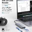 LENTION USB C Hub with 4K HDMI, 3 USB 3.0, SD/Micro SD 3.0 Card Reader, Compatible 2023-2016 MacBook Pro, New Mac Air/Surface, Chromebook, iPhone15 or More, Stable Driver Adapter (C34, Space Gray)