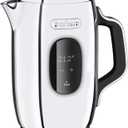 All-Clad Stainless Steel Kettle 1.5 Liter Keep Warm Function 1500 Watts Adjustable Temperature, Safe to Touch, Fast Boiling, Silver