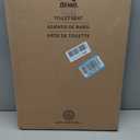 Bemis 7300SLEC Slow Close Toilet Seat, Easy Clean Hinges and Durable Plastic Seat, Made in USA, Elongated, White