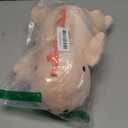 KOWSI Microwavable Heating Pad Pink Stegosaurus Plush - 1.4 Lb Weighted Stuffed Animal Toy with Tourmaline Beads & Lavender - 16" Squished Long Dinosaur Pillow - Lumbar Back Cushion Lasting Warmth (Coral Peach Spike Dino)