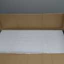 Hoolerry 5 Pcs Wire Shelf Covers Foamed PVC Wire Rack Covers for Removable Closet (Not Wood) Pantry Shelves for Cabinet Bathroom Kitchen Shelving Decoration(White,33x16inch)