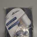 NeColorLife Ottoman Cover Square Waterproof Ottoman Slipcover Thick Storage Footrest Stool Covers Furniture Protector for Pets(Medium Size,Navy Blue)