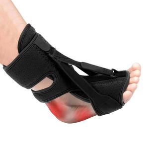 Plantar Fasciitis Night Splint - Upgrade Therapeutic Support Brace for Plantar Fasciitis, Foot Drop & Achilles Tendonitis, Fits Men & Women(1PC,Black)