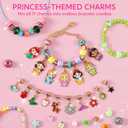 JOVA Klever Kits Princess Bracelet Making Kit, Jewelry Making Kit, Bracelets for Girls, Crafts for Kids, 4 Year Old Girl Birthday Gifts, Over 650 Beads, Make 30+ Designs