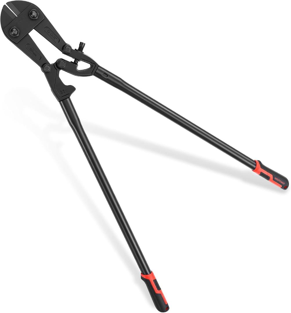 MAXPOWER 36" Heavy Duty Bolt Cutter, 0.5" Cutting Capacitiy, Cr-Mo Jaw