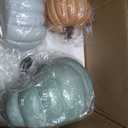 3 Pcs Resin Decorative Pumpkins Fall Outdoor Pumpkin Stack Fairytale Decor
