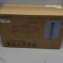 MAGNIFIQUE Small 4 Quart Casserole Programmable Slow Cooker with Ceramic Baking Dish - Perfect Kitchen Small Appliance for Family Dinners, Oven Safe and Durable Bakeware for Lasagna, Roasts