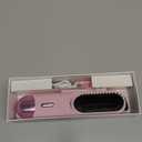 Go Brush Pro 2026 Hair Straightener Brush 300 Million Negative Ionic Portable Cordless Hair Straightener for Women with 4 Temps Fast Heating MCH Ceramic Coating Smooth Frizz - Free Hair Gift for Women