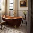 Loloi Chris Loves Julia Clove Ivory/Lt. Blue 1'-9" x 2'-10" Bath Mat