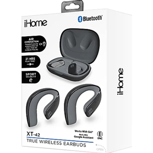 iHome XT - 42 TRUE WIRELESS EARBUDS Black