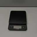 Taylor Glass Top Food Scale with Touch Controls, 11 lb Capacity, Sleek Black Design for Precision Food Measurement in Grams and Ounces