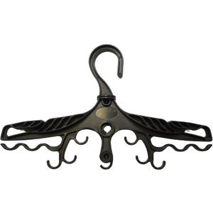 Scuba Choice Wetsuit & Drysuit Hanger  Heavy-Duty Hanger for BCD, Wetsuits & Scuba Gear Storage, Drying & Organization (Black (Multi-purpose))