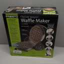 Presto 03510 Ceramic FlipSide Belgian Waffle Maker, Nonstick, Cool Touch Handles, Black