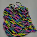 RELLECIGA Women's Ruched Tankini Top (Large)