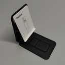 MOFT Phone Tripod Stand Selfie Stick for iPhone, Multi-Angles iPhone Stand, Lightweight & Portable Phone Holder, Strong Magnets, MOVAS Vegan Leather, Travel Essentials, Jet Black (Without Card Slot)