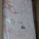 Pink Area Rugs 6x9 for Living Room, Washable Vintage Rugs for Bedroom, Distressed Throw Rug, Non Slip Rug Carpet for Bedroom Dining