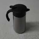 28oz Thermal Coffee Carafe Insulated Coffee Pot, Small Stainless Steel Coffee Carafes For Keeping Hot, Double Walled Insulated Vacuum Flask Pot for Tea Hot Water Coffee Beverage (Silver)