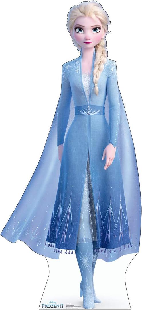 Cardboard People Elsa Life Size Cardboard Cutout Standup - Disney's Frozen II (2019 Film)