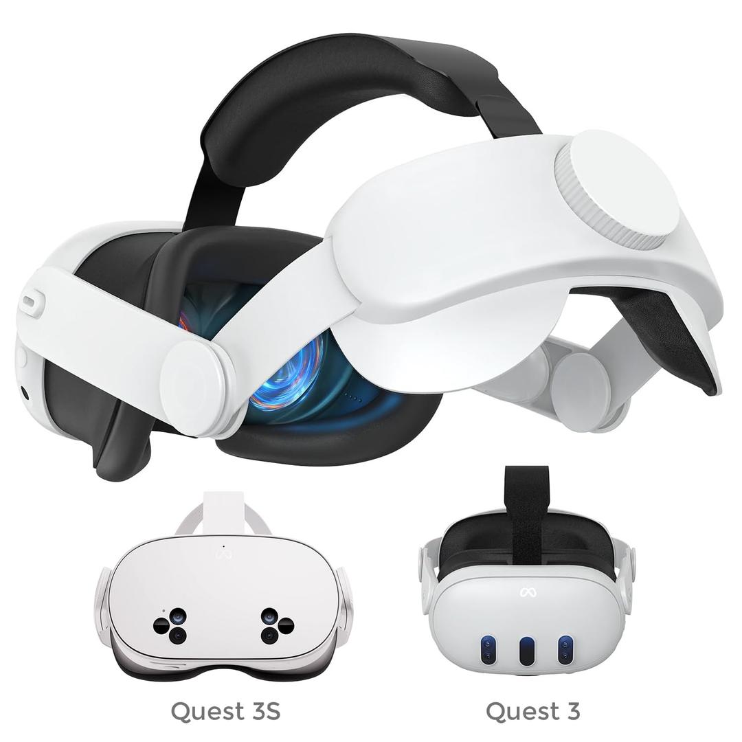 Head Strap Compatible with Oculus Quest 3,Meta Quest 3 Accessories Adjustable Elite Strap Replacement for Enhanced Comfort Support and Gaming Immersion in VR