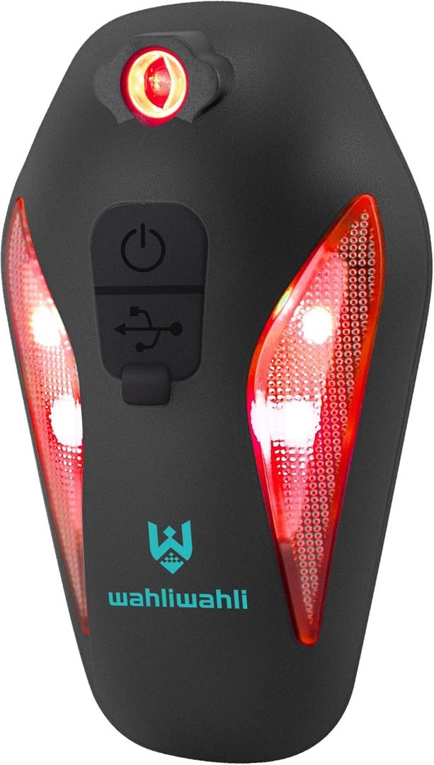 Bike Tail Light for Night Riding, Rear Bike Light Rechargeable, Road Mountain Cycling Accessories for Adults, Bicycle Lights Rear with Projection Reminder Bike Tail Light for Night Riding, Rear Bike Light Rechargeable, Road Mountain Cycling Accessories for Adults, Bicycle Lights Rear with Projection Reminder