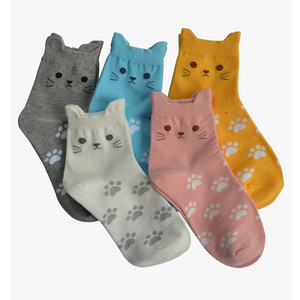 Jeasona Women's Cat Socks Cat Gifts Cute Animal Socks Dog Owl Gifts for Women