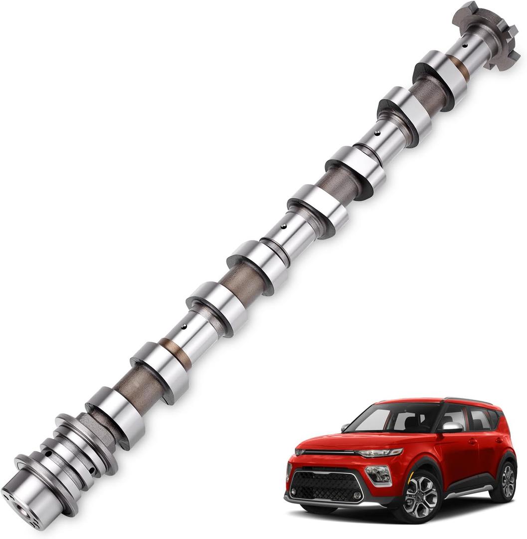 Exhaust Camshaft 24200-2E074 Compatible with Hyundai Elantra Veloster Kona, Kia Forte Soul Seltos 2017-2021 2.0L Replaces for 24200-2E084