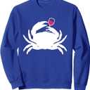 Crab Ocean Gift Cruise Vacation Lovers Drinking Sweatshirt, Size M