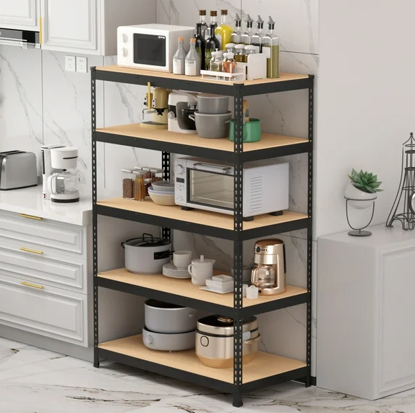 TrumanPick Storage Shelves Heavy Duty Shelving Unit 3500lbs 48"W x 24"D x 71"H Metal Adjustable Utility Garage Shelf Rack,1 Pack