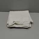 100% Linen Hand Kitchen Towels 13x29 Inches 2-Pack with Hanging Loop-Thin Reusable Soft Lightweight Dish Tea Towels for Bathroom, Drying Dishes, Cleaning, Baking & Decorative Use (Natural)