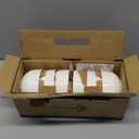 DOWAN 10 OZ Small Bowls, Ice Cream Bowls - 4.25" Ceramic Dessert Bowl Set of 6 - Porcelain Small Cereal Bowls, Side Dishes Dipping Bowl for Portion Control - Dishwasher Microwave SafeSoft White