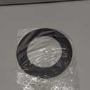 PATIKIL Goof Rings for 4 Inch Recessed Can Lighting Down Light, 1 Pcs Metal Goof Trim Rings Cover, Outer Diameter 6.77-inch, Inner Diameter 4.25-inch, Matte Finish Black, Flush Mount