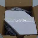 PERMO Single Sconce with Funnel Flared Glass Clear Glass Shade 1 Light Wall Sconce Wall Mount Lamp Matt Black