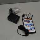 Security Cameras Wireless Outdoor: Cameras for Home Security WiFi Camera with Solar Panel Battery Powered Surveillance System Kit Motion Sensor Alarm Floodlight Night Vision IP66 Waterproof (Black-1)