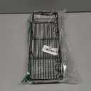 Moforoco Shower Caddy Shelf Organizer Rack, Self Adhesive Black Bathroom Shelves Basket, Home Farmhouse Wall Inside Organization and Storage Decor Rv Accessories, First Camper Apartment Essentials | Basket, Home Farmhouse, Decor, Rv Accessories, First Camper (Medium)