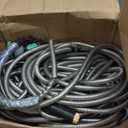 150Ft Metal Garden Hose durable stainless steel Water Hose, flexible, lightweight hose is resistant to kinks and tangles.With 10-way nozzle, strong 3/4” metal fittings, and a Stop Valve.