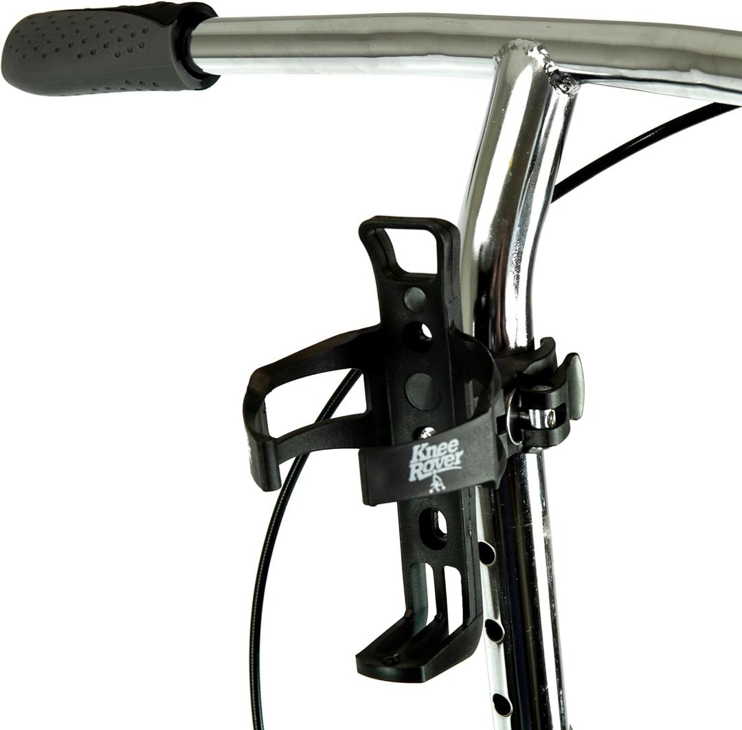 KneeRover Universal Cup Holder Bottle Holder Accessory for Knee Scooters for Foot Injuries, Broken Ankle - Convenient Part Attaches to Most Knee Walker Models (1 Count (Pack of 1))