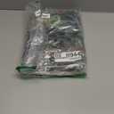 GarveeHome Christmas Green Checkered Rug for Bedroom, 3x5 Area Rugs for Living Room with Soft Low Pile, Christmas Holly Print Washable Rug for Kitchen, Stain Resistant Office Playroom Holiday Carpet