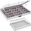 Trade Card Show Display Case Aluminum Tabletop,Silver,36"x24"