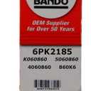 Bando USA 6PK2185 OEM Quality Serpentine Belt