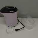 DASH Hot Air Popcorn Popper Maker with Measuring Cup to Portion Popping Corn Kernels + Melt Butter, 16 Cups - Lavender