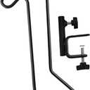 Outdoor Heavy Duty Deck Rail Bird Feeder Hanger Hook Adjustable Shepherd Hook for Plants Bird Feeders and Outdoor Use Supports Significant Weight for Versatile Hanging