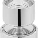 Hibbent NSF/ANSI/CAN 61 Certified Faucet Aerator, CUPC Certification 360 Swivel Kitchen Faucet Aerator, 2 Flow Sprayer Modes Water Saving Faucet Extender-55/64"-27UNS Female Thread/Polished Chrome