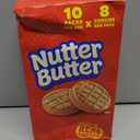 NUTTER BUTTER Peanut Butter Sandwich Cookies, King Size, 10-3.5 oz Snack Packs (EXP 01/02/27)
