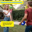 Skill Game Balls Juggling Balls, Gift Toys for Girls Boys Teens Adults, Indoor Outdoor Party Game Multiplayer Game Toys Set, Gift Ideas for Fun Stuff (Blue)