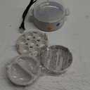 bella Electric Egg Cooker, 7 Eggs Capacity Tray, Single Stack, for Poached, Scrambled, Hard, Medium & Soft Boiled Eggs, Omelets and Steamed Dumplings, Auto Shutoff, 360 Watt, Oatmilk